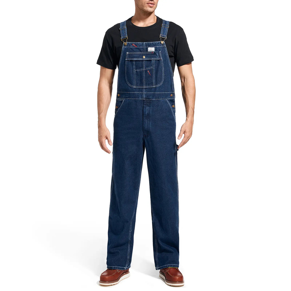 👍🔥Limited-Time Promotion-Denim bib overalls