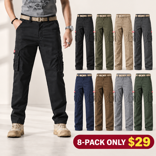 Cargo Pants,Tactical Pants for Men Stretch,Durable Ripstop EDC Work Pants for Hiking
