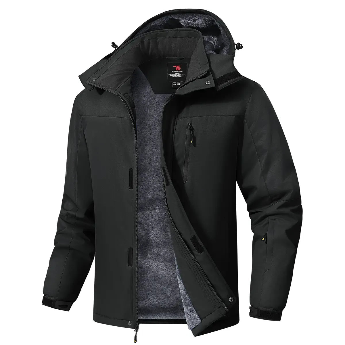 Men’s Winter Ski Snow Jacket Waterproof Windproof Fleece Lined