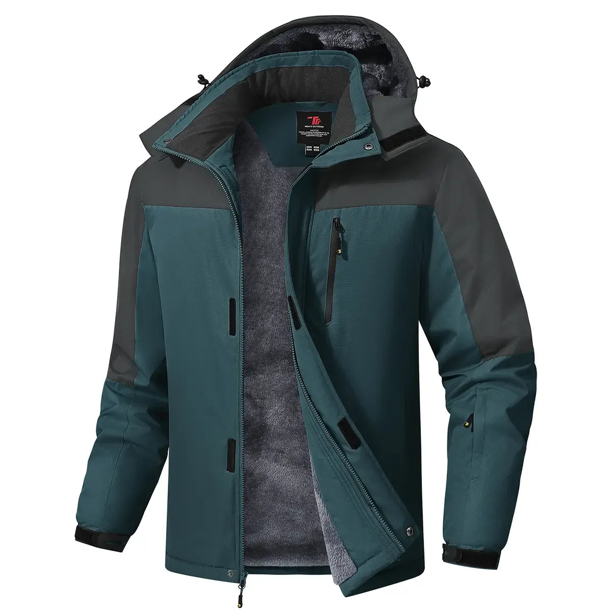Men’s Winter Ski Snow Jacket Waterproof Windproof Fleece Lined