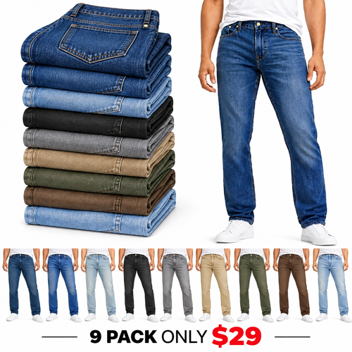 Flex Stretch Slim Straight Jeans