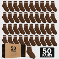 brown 50 PAIRS