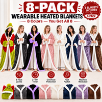 Mixcolor02(8-PACK)-Green + Gray + Purple + Pink + Cream + Navy Blue + Purple + Brown