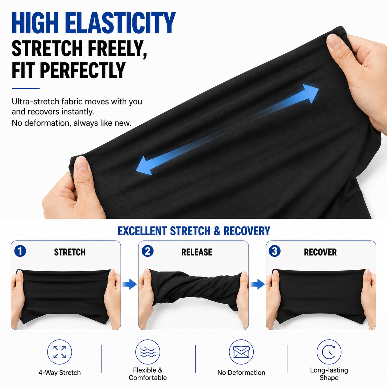 UPF 50+ Long-Sleeve Sun-Protection Hoodie (with Sleeve Pocket and Face Mask)