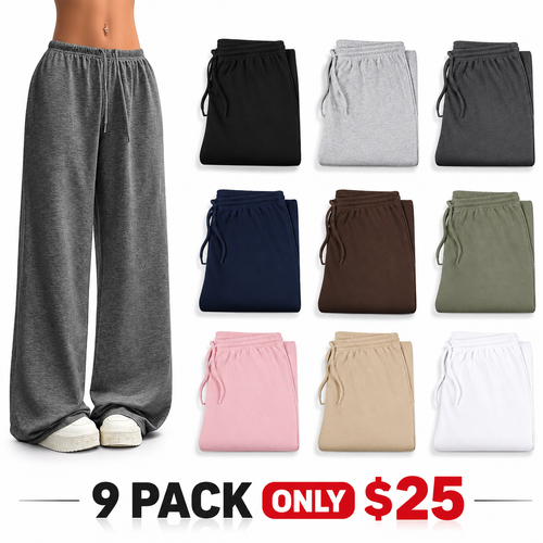 👍🔥Limited-Time Promotion-Oversized, loose-fitting casual sports pants
