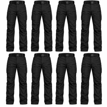 Ripstop Water Resistant Cargo Tactical Pants Lightweight Breathable EDC Outdoor Hiking Work Pants 8 Pockets