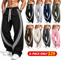 8-PACK ONLY $29-Black + Light Gray + Navy Blue + Army Green + Brown + Cream + Dark Gray + Pink