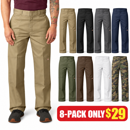 DK Loose Fit Double Knee Work Pants